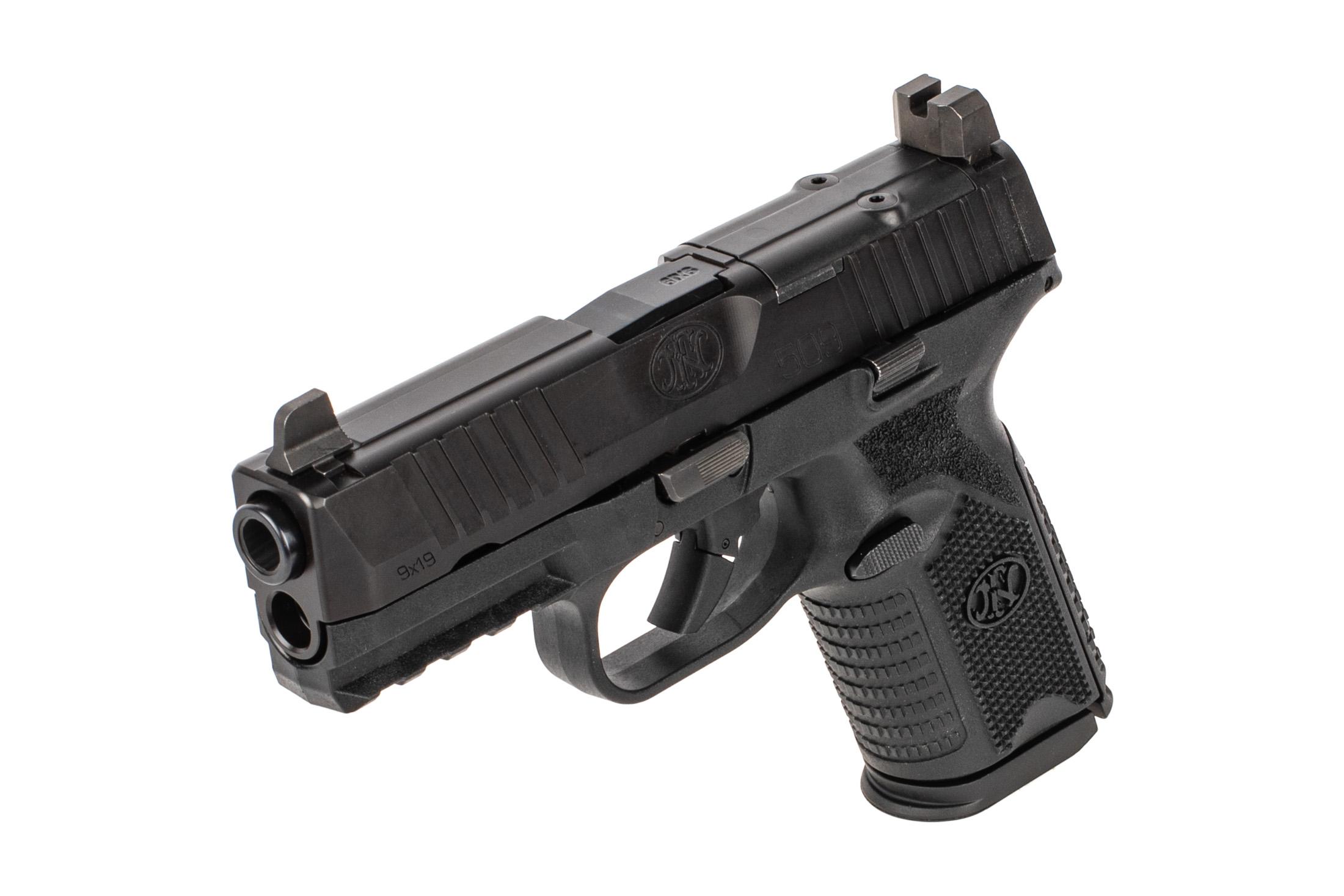 FN 509 9mm Compact 15Round Optics Ready Handgun 4" Barrel Black